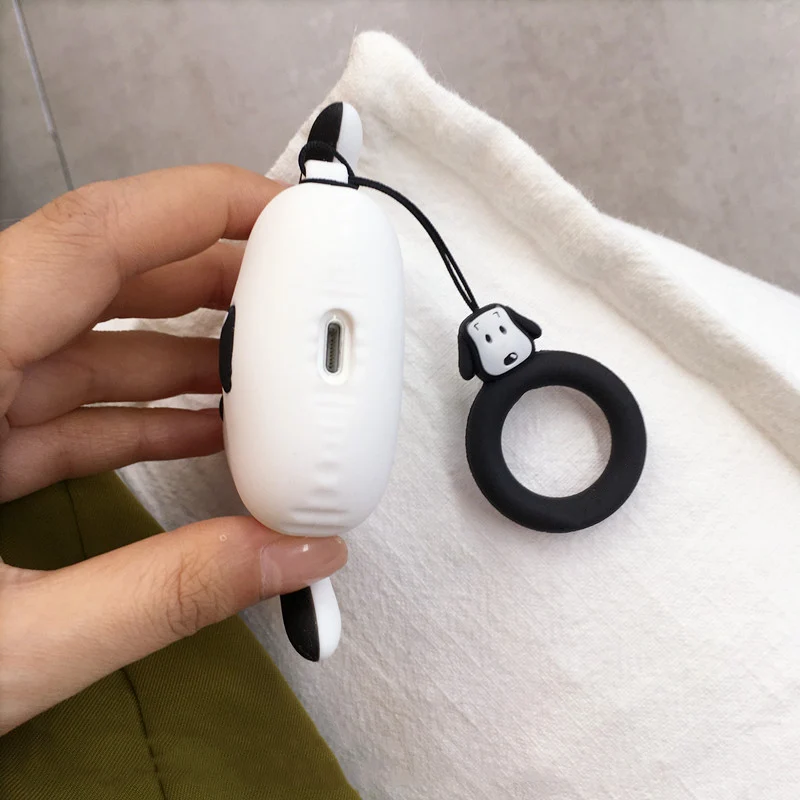 Cartoon bear dog Bluetooth headset cover for apple airpods case wireless headphone soft silicon earphone charging box case