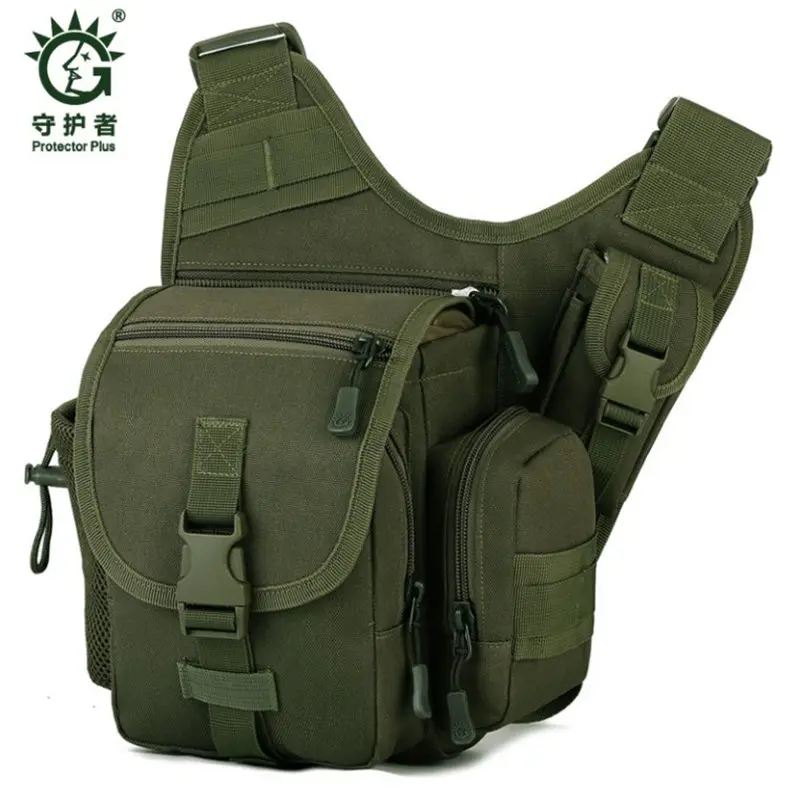 Men's bags Saddle bags Waterproof Shoulder Bag Military DSLR Camouflage Camera Pack Women Men