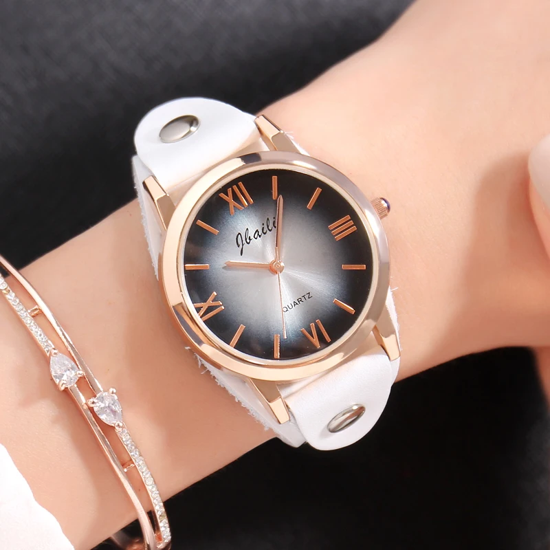 Reloj mujer 2020 женские часы Топ люксовый бренд наручные кожаные кварцевые hodinky relogio