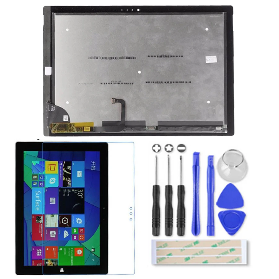 Новая сборка для microsoft Surface Pro 3 Pro3(1631) сенсорный экран+ ЖК-дисплей Замена TOM12H20 v1.1 LTL120QL01 003