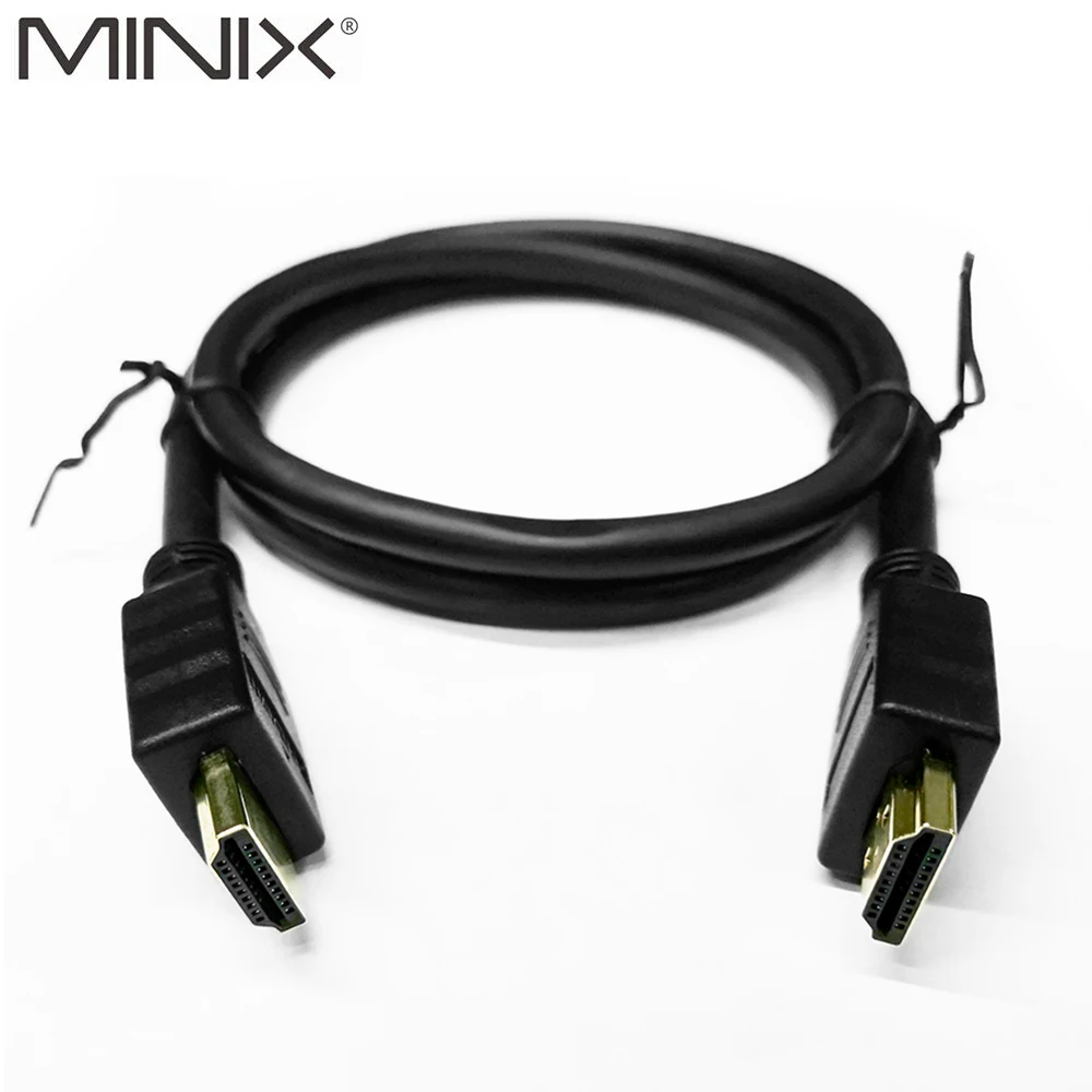 MINIX HDMI кабель к 2 0 4K 60Hz 1 м видео кабели высокоскоростной для HD TV BOX PS3 компьютерная