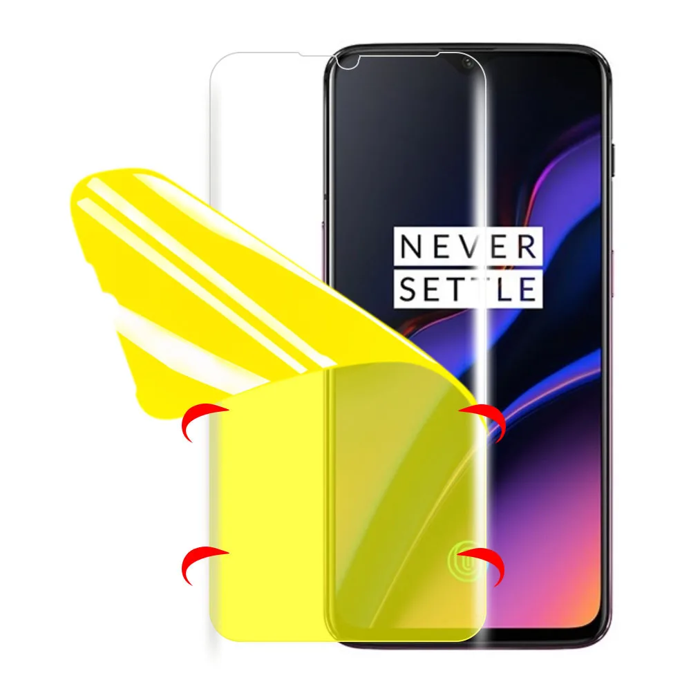 

7D Full Cover Hydrogel Protective Film for Oneplus 3 / 3T / 5 / 5T / 6 / 6T Screen Protector 1+ 5 5T 3 3T 6 6T Screen Guard Film
