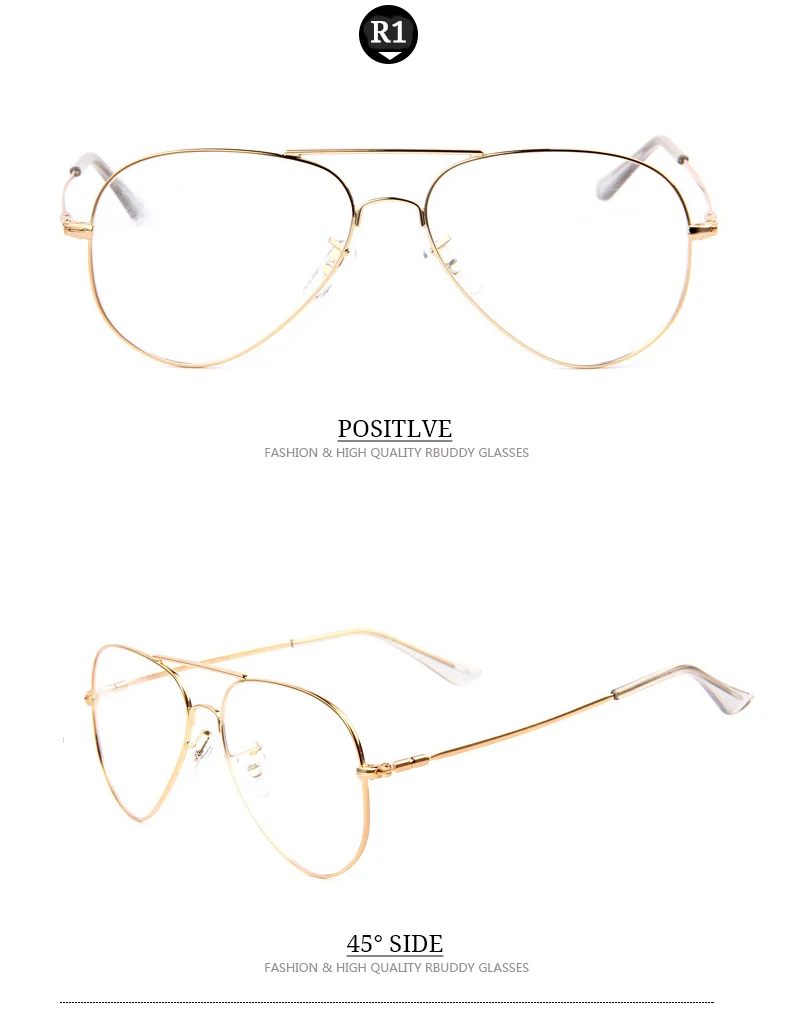 RBUDDY, Новое поступление, титановые очки с эффектом памяти, оправа, оптическая, для женщин и мужчин, брендовые, прозрачные линзы, очки, Золотая оправа, поддельные очки