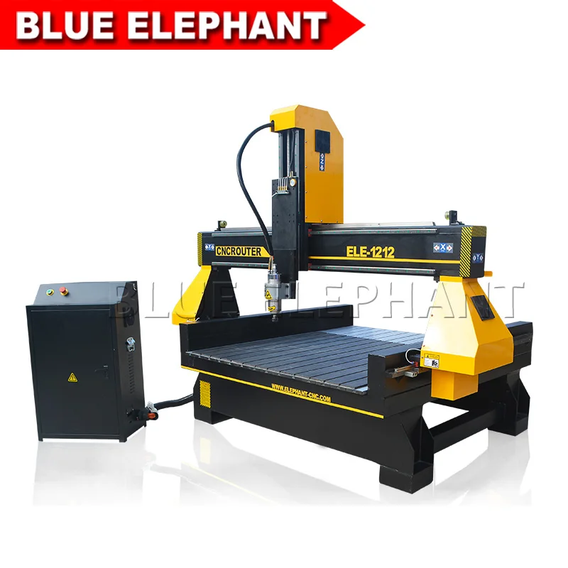 

Advertisement cnc router 1212 High z axis 1200*1200*500mm woodworking cutter cnc 3d granite marble engraving machine