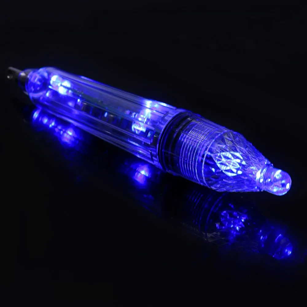 

1PCS Squid Fishing Lure Light LED Deep Drop Fishing Light Bait Underwater Fish Attracting Lure Lamp Tackle Accessories 12cm/17cm