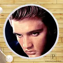 Пользовательские DIY из микрофибры по индивидуальному заказу ткань elvis_presley(1) Круглый пляжный коврик полотенце напечатано по требованию 150 см#19-01-28-1-4