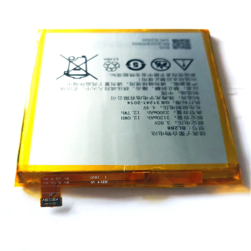BL288 аккумулятор для сотового телефона lenovo L78012 Z5 3120 мАч с ремонтными инструментами