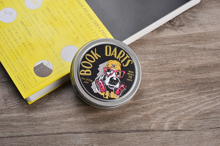 Высокое качество dogboxdesign Tins 75 шт./компл. Закладка книги, metel feel для чтения книжных маркеров 3 цвета металлические закладки