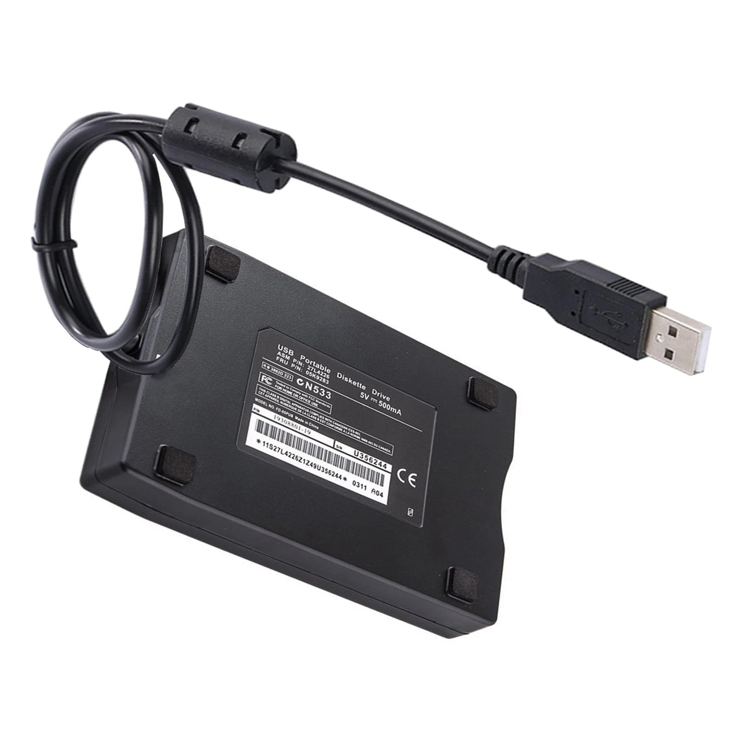 Koop USB Floppy Drive, 3.5 inch USB Externe Diskettestation 1.44 MB FDD Draagbare USB Drive Plug en Play voor Laptops Desktop