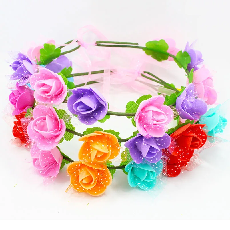 flower garland style 4-Random color 2