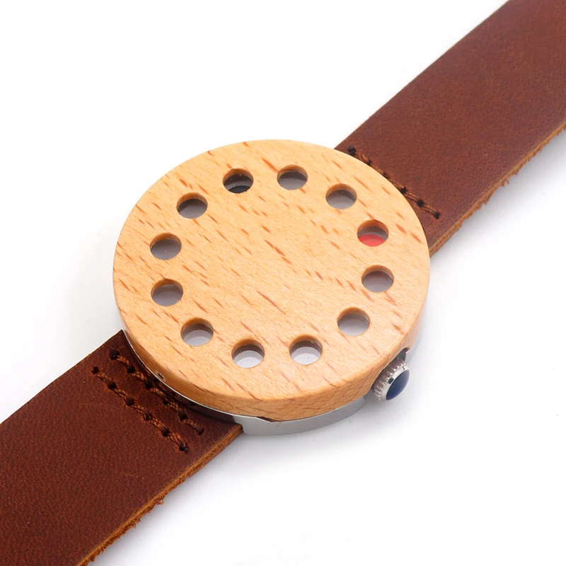 BOBO BIRD V-C10 12 Holds Design Watches Wood&Stainless Steel Quartz Mens Women Wood Watches Top Brand Luxury kol saati