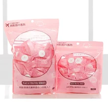 50 шт., дорожное хлопчатобумажное одноразовое полотенце, волшебное сжатое полотенце для лица, косметическое очищающее полотенце, тканевый платок для лица