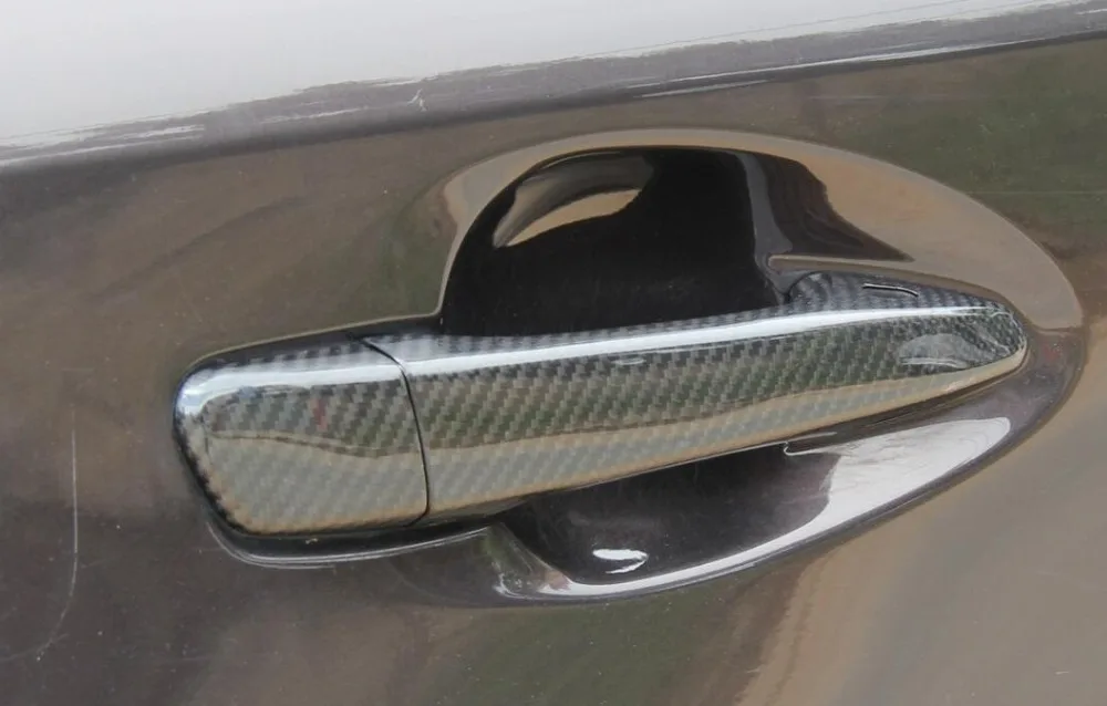 Накладка на дверную ручку из углеродного волокна для Lexus CT200h ES ES200 ES250 ES300 ES350 IS IS200 IS250 IS300 IS3530 GS 2012