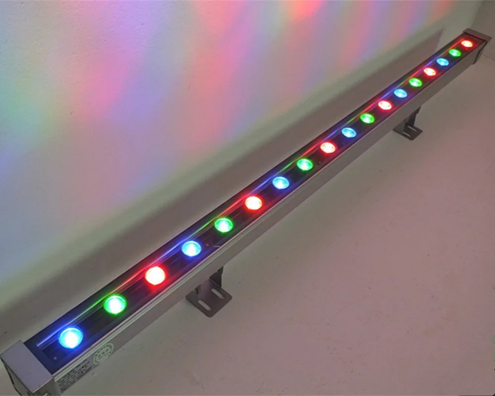 Прожекторы для стен 18 Вт RGB прожекторы наружные IP65 светодиодные стен|wall washer light|flood