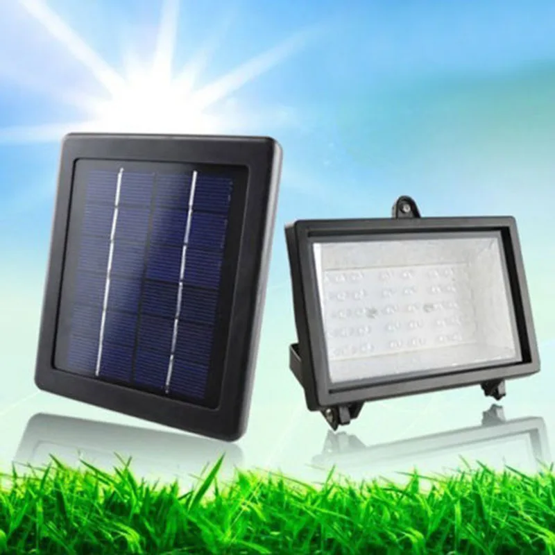 

Solar Reflector Outdoor Floodlight LED Security Light Exterior Wall Lamp for Landscape Courtyard Garage luminaria solar jardim