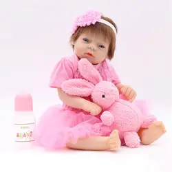 SanyDoll см 20 дюймов 50 см Силиконовые Детские куклы reborn, реалистичные куклы прекрасные куклы для мальчиков и девочек праздничные подарки