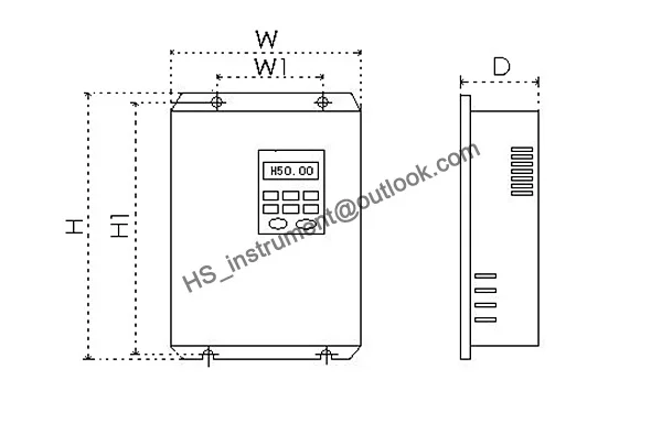 DOVOL DV300-T 220 V, 2.2kw преобразователь частоты двигателя управления инвертор резьба машины преобразователи инвертор