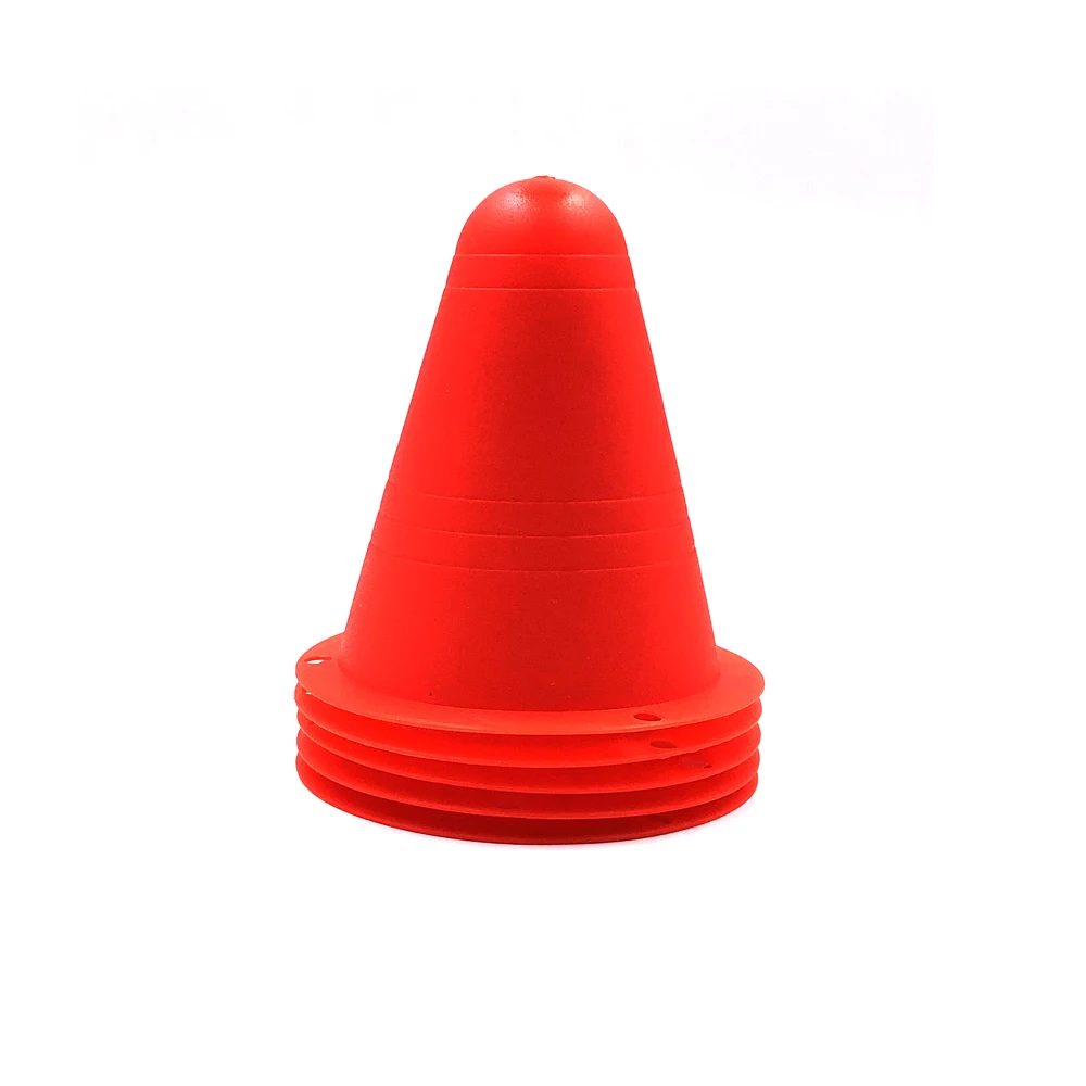 5Pcs/Set inline skating Skateboard Mark Cup Soccer Rugby Speed training Equipment Marker Cones Slalom Roller skate pile cup