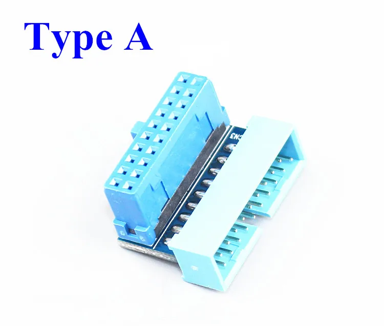 

USB 3.0 19P 20P 19 pin 20 pin USB3.0 19P 20P male connector 90 degree motherboard chassis front seat expansion connector A/B