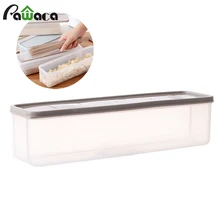 Коробка для хранения лапши для кухни, контейнер для хранения фасоли, содержит герметичный Домашний Органайзер, полипропиленовый чехол-органайзер для еды с крышкой