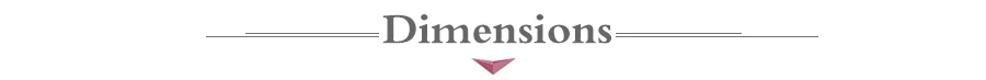 Dimensions