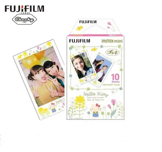 

Original Fujifilm Instax Mini Fuji Film Hello kitty For Mini 8 7s 7 50s 50i 90 25 dw Share SP-1 Polaroid Instant Photo Camera