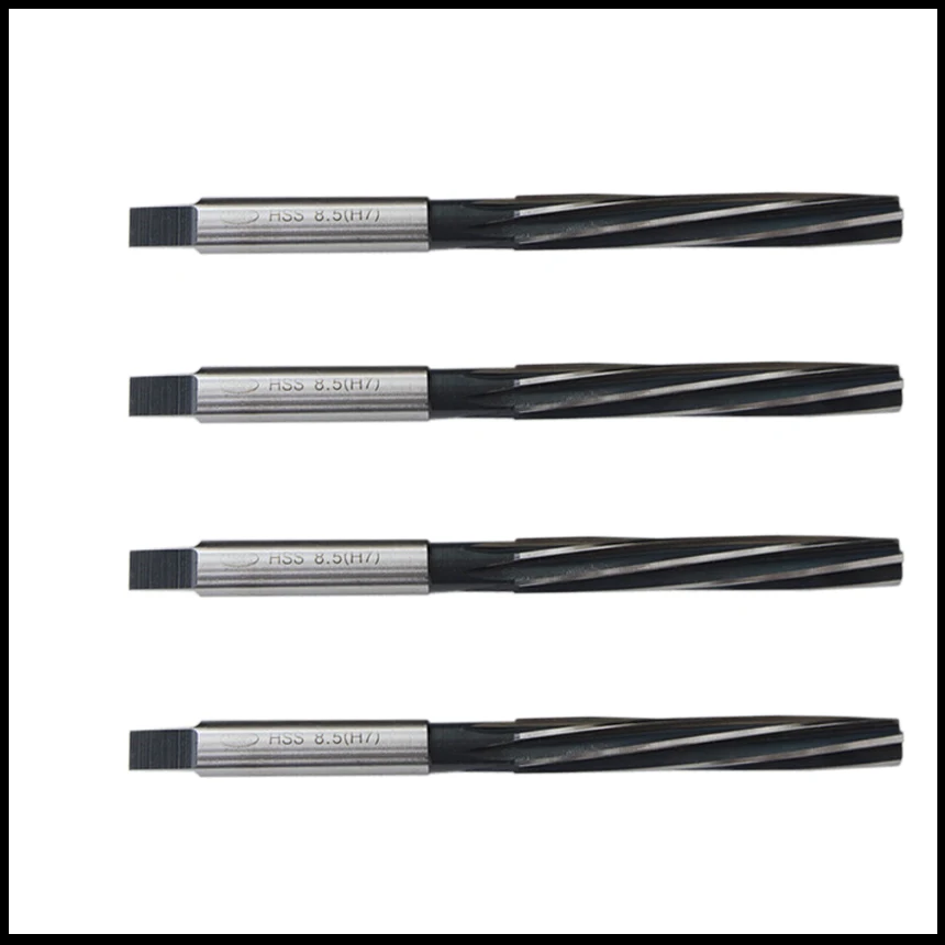 2mm 2.5mm 3mm 4mm Cutting Dia H7 Hss High Speed Steel 6 Spiral Flute