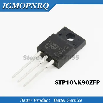 

5pcs STP10NK80ZFP TO-220 10NK80ZF TO-220 10A / 800V LCD MOS field-effect transistor new original