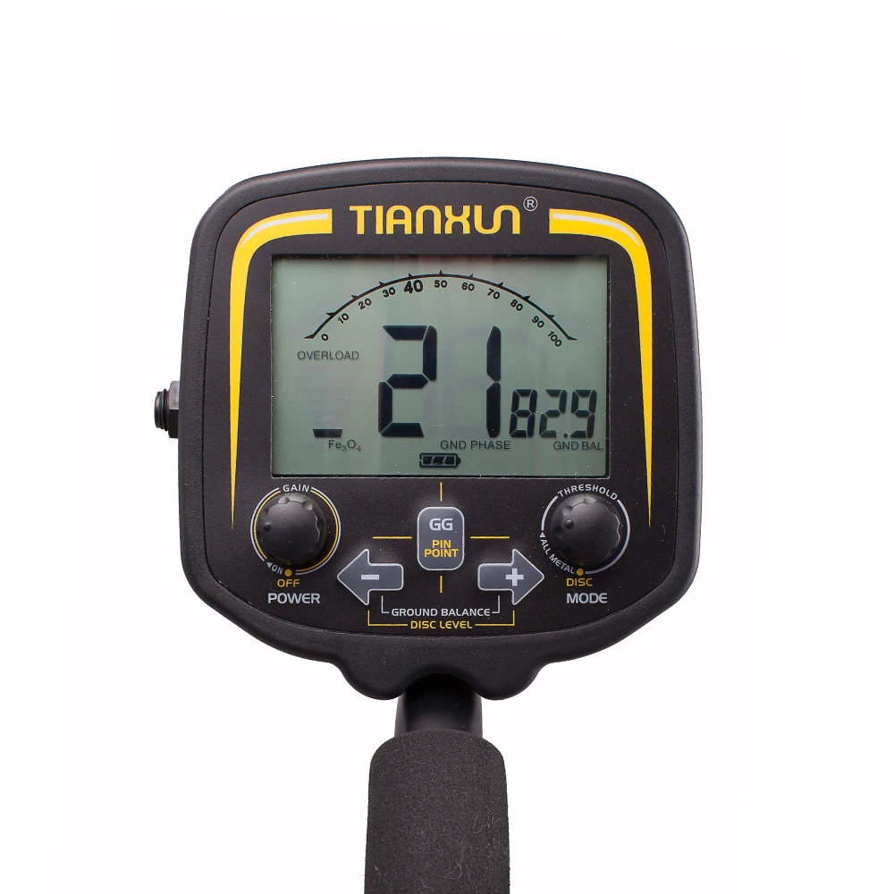 Professional Metal Detector Underground Depth 2 5m Scanner Search Finder Gold Detector TX 850 with 11