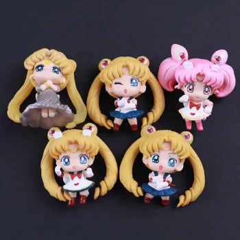 

Sailor Moon Sailor Stars Mercury Hino Rei Mars Kino Makoto Jupiter Minako Aino VenusAction Figure Doll Model Figurine Brinquedos