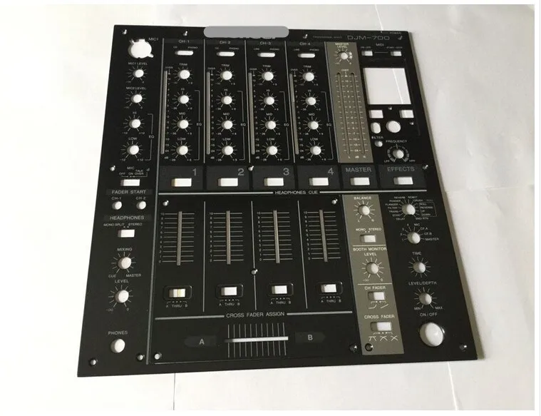 bella]the Original Djm 700 Panel Mixer Iron Black Panel New