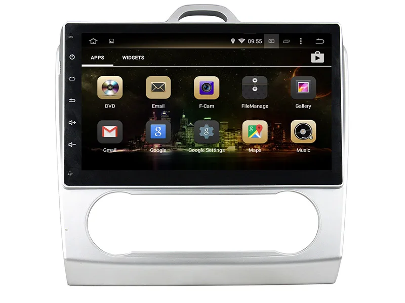 Clearance Belsee 10.1 inch screen radio 2 din Android 8.0 head unit dvd gps navigation stereo audio HD for Ford Focus AT 2 3 mk2 2006-2011 3