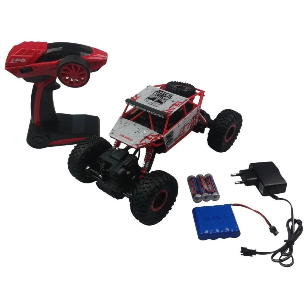 

P1801 Rock Crawler 1:18 Scale 2.4GHz 4WD Remote Control RC Racing Car Remote Control Vehicle kid rc car toy