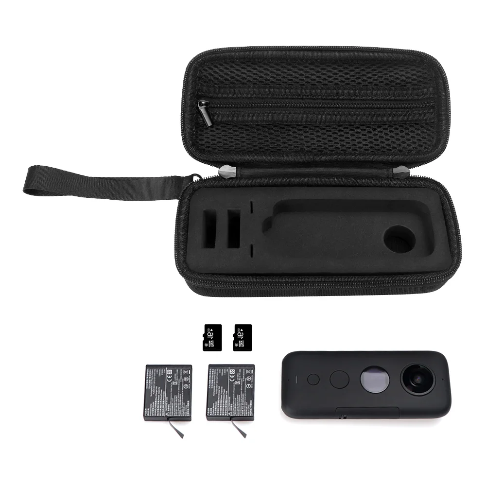 Чехол для переноски, Портативная сумка для Insta360 One X Action camera, аксессуары для sd-карт