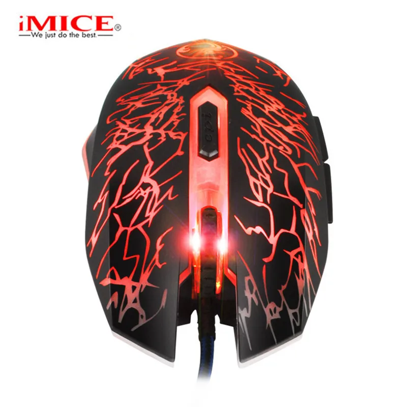 IMICE X5 светодиодсветодиодный оптическая 6 кнопок Φ 2400 DPI игровая компьютерная мышь
