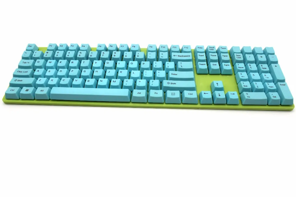 YMDK ANSI 108 боковой Печатный Пустой Топ Печатный толстый PBT Keycap для MX переключатели механическая клавиатура