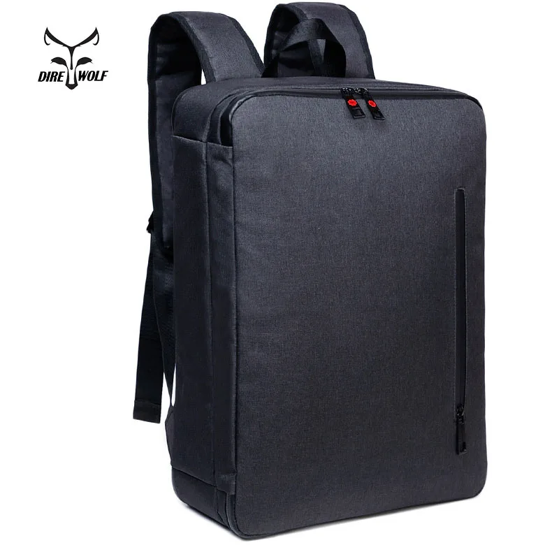 

DIREWOLF USB Charge Men Backpack mochila School Bag Backpacks For Women Large Capacity Students Travel Laptop Aluminum Ring Bags