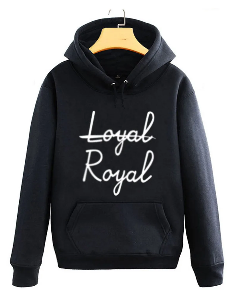  Autumn spring new arrival kpop bangtan boys stage same hoodie loyal royal printing pullover sweatsh