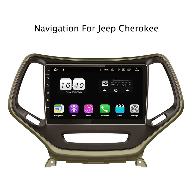 Top 10.1" 2G RAM 16G ROM Android 8.1 Car DVD Multimedia Player For Jeep Cherokee 2014-2017,Black GPS Navigation Radio Stereo Audio 0 Top 10.1" 2G RAM 16G ROM Android 8.1 Car DVD Multimedia Player For Jeep Cherokee 2014-2017,Black GPS Navigation Radio Stereo Audio 0