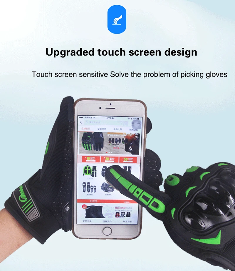 Screen Touch Motorcycle Gloves Luva Guantes Moto Cycling Motocross Gloves Gants Waterproof Windproof Biker Ride Luva (14)