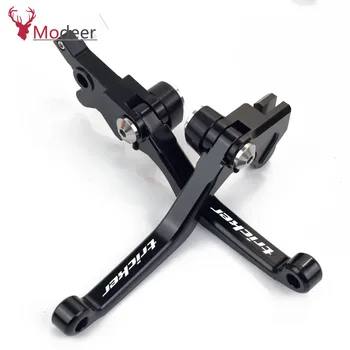 

For YAMAHA TRICKER 2004-2009 2010 2012 2013 Aluminum Motorcycle Pivot Dirt Bike Brake Clutch Levers Motorbike Accessories