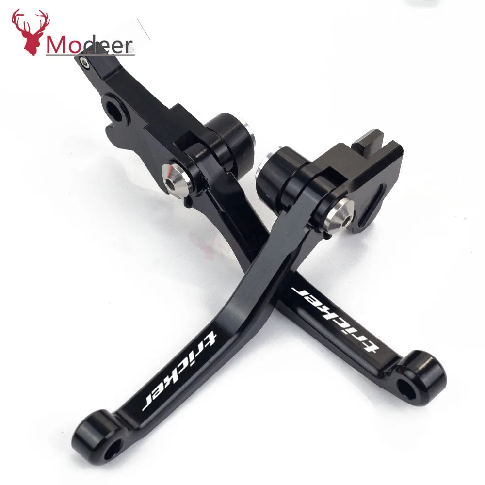 Для YAMAHA TRICKER 2004 2009 2010 2012 2013 алюминиевый мотоцикл Pivot Dirt Bike тормозные рычаги