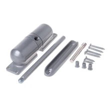 Free shipping Zinc Alloy Spring Door Closer Automatic Door Closer Mounted Door Stops Adjustable Surface Door Closer 800n automatic garage door machine chain door closer made in china garage door motor free gift of 3 meter track