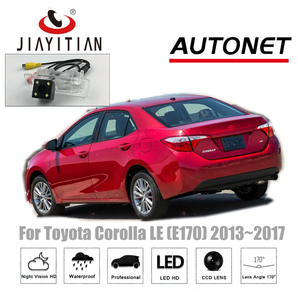 Задняя камера JIAYITIAN для Toyota Corolla E170 LE 2013 ~ 2017 CCD ночного видения номерного знака