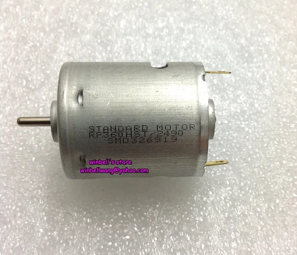 

Brand new 360 micro DC motor 6V 12V RP360 high speed STANDARD MOTOR ~