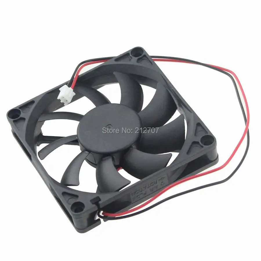 80mm 12v ball bearing fan 5