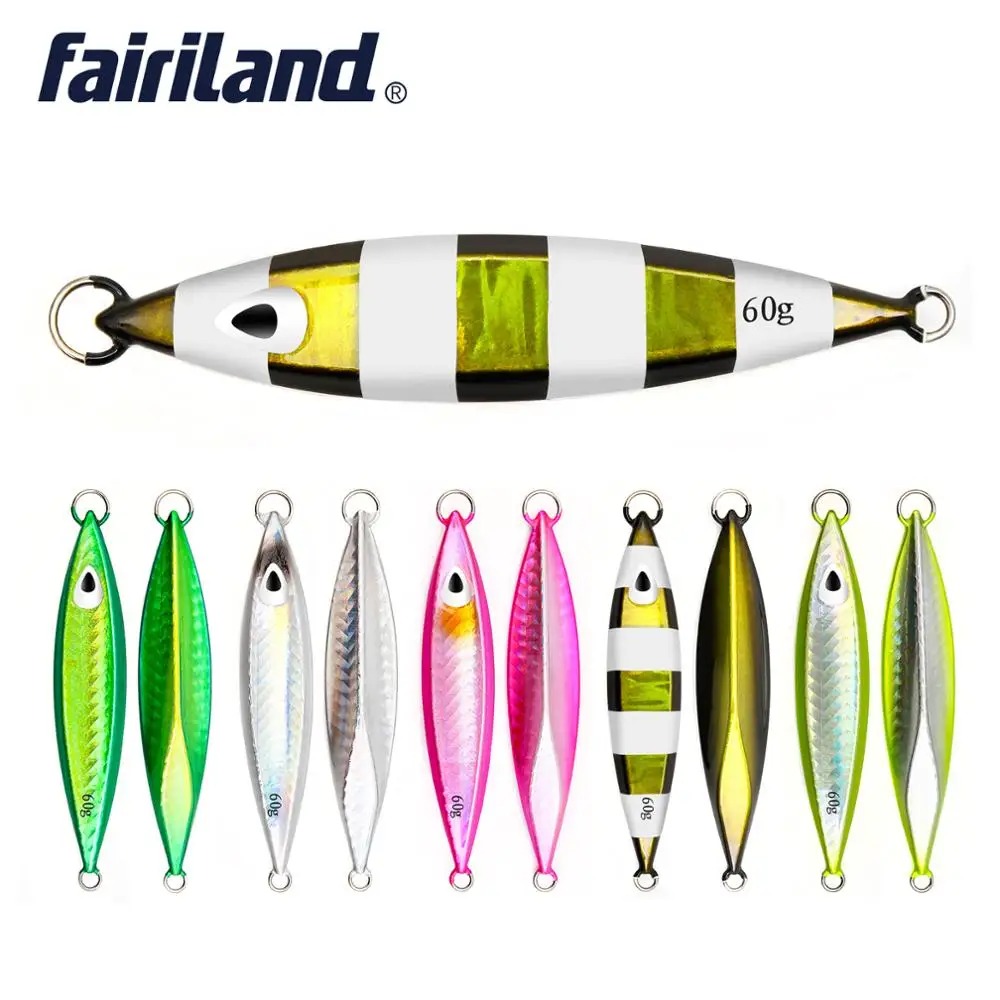 

5 PCS 2019 Metal Cast Jig Spoon 8.5 9.5 10.5cm Shore Casting Jigging Lead Fish Sea Bass Fishing Lure Artificial Bait Tackle
