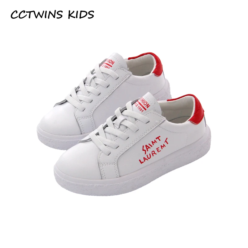 

CCTWINS Kids Shoes 2019 Spring Babys Fashion Sport Sneakers Children Pu Leather Trainer Boys Casual Shoes Girls FC2467