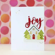 

DiyArts 2018 New Scenic Snow Globe Metal Cutting Dies Christmas Die for Scrapbooking Card Album Making Craft Diecut 8.6*11cm