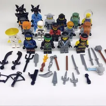 160 шт. строительные блоки Lloyd WU Zane и Kai Джей Коул Nya против скелета змея скалидор mit совместимый блок детская игрушка